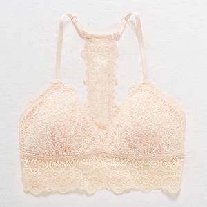 Padded Nordic lace Bralette by Aerie